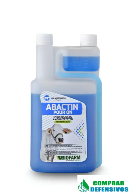 ABACTIN Pour On ( Abamectina) - Caixa com 10 unidades