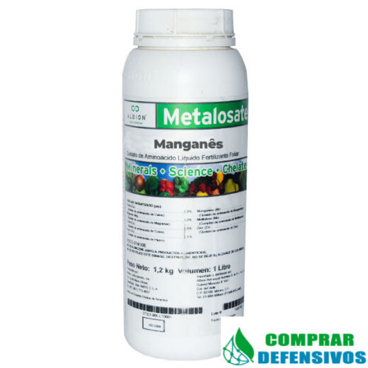 Fertilizante foliar metalosate manganês- 1 litro