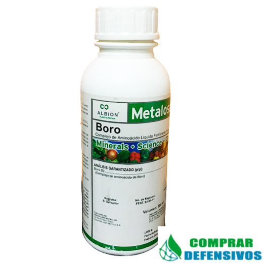 Fertilizante foliar metalosate boro - 1 litro