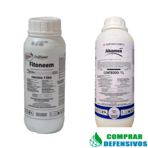 Abamex 1 Litro + Óleo de Neem Fitoneem 1 Litro
